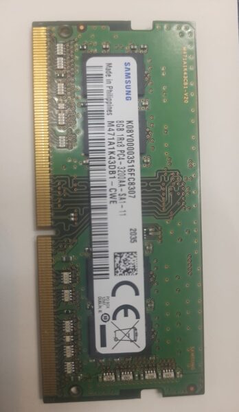 Samsung 8gb DDR4 3200Mhz Notebook ram